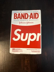 Supreme BAND AID Red SS19 Brand New 20 Pack - Picture 1 of 5