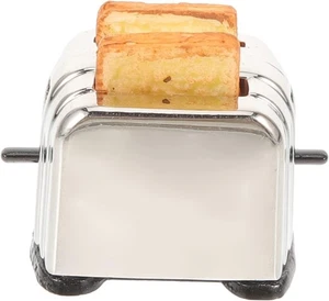 Accesorio de cocina para hacer pan y tostadora de juguete en miniatura - Imagen 1 de 8
