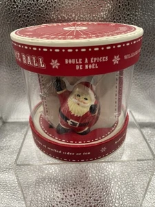 Nuevo de Lote Antiguo Williams Sonoma Santa Spice Ball For Tea Spice Cider 2007 Nuevo Regalo de Navidad - Imagen 1 de 5
