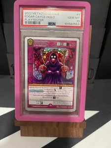 2022 Metazoo Seance Playtester Edgar Cayce 1/165 Holo PSA 10 Gem Mint - Picture 1 of 2