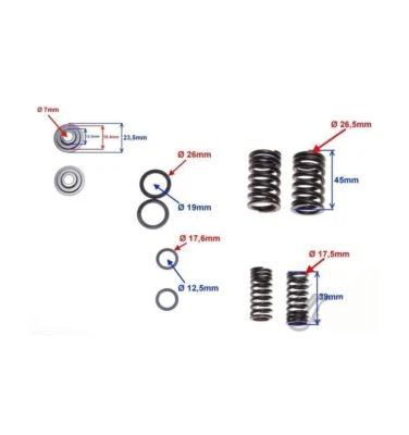 Ventilfeder 156FMI, 162FMI Motor (komplett) - Bild 1 von 3