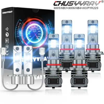 Faros antiniebla LED 6000K para Mitsubishi Galant sedán 4 puertas 1995-1998 Foto 1 de 4