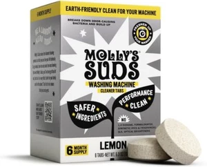 Molly's Suds Washing Machine Cleaner | Removes Odors & Grime from Front & Top - Picture 1 of 3
