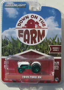GREEN MACHINE DOWN ON THE FARM SERIES 1 1949 FORD 8N TRACTOR CHASE - Picture 1 of 4
