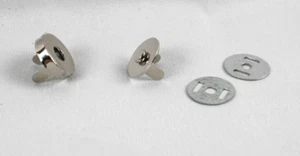 Magnetischer Druckknappstarker Halt - kein Nähen {Silber} - Bild 1 von 2