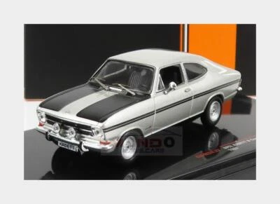 1:43 IXO Opel Kadett B Rallye Coupe 1967 Silver Black CLC462N.22 - Immagine 1 di 2
