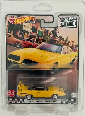 Hot Wheels Premium Boulevard # 33 2021, '70 Plymouth Superbird, envío gratuito Foto 1 de 4