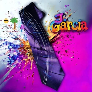 J. Jerry Garcia 100% Silk Neck Tie Not Necessarily a Tree Collection Fifty-Seven - Picture 1 of 8