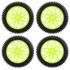 Durable Vehicle Part Wheel Wheel Tyre Set For 1:10 4Wd Hpi Buggy-Car