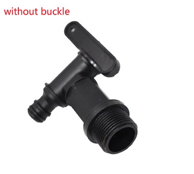 2件3/4英寸塑料水管备用水龙头厨房桶和花园储物桶 — 第 1/3 张图片