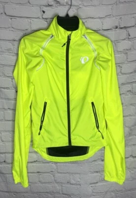 Pearl Izumi Men’s Elite Barrier  Convertible Jacket Lime Green Yellow Small *** - Image 1 of 4