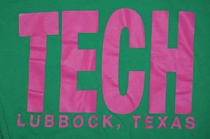 t-shirt small texas tech university red raiders lubbock ttu 17 inches pit to pit - Picture 1 of 4