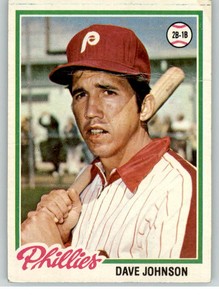 1978 Topps #317 Dave Johnson F1C534