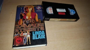 Linda Blair - Savage Streets - UFA Hardcover Erstauflage - VHS - ab 18 - Bild 1 von 2