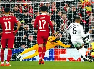 CAOIMHIN KELLEHER SIGNED LIVERPOOL MBAPPE PEN SAVE 16X12 PHOTO (AFTAL COA) 5 - Picture 1 of 5