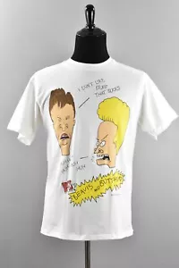 1993 Vintage Beavis and Butthead Touch of Gold Tag Tee Size XL - Picture 1 of 8