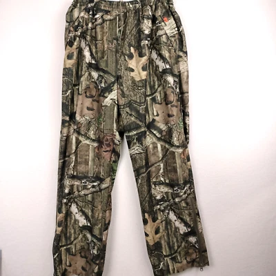 Pantalones de Caza Mossy Oak Camuflaje Hombres XL Break Up Infinity Cintura Elástica Cremallera Foto 1 de 4
