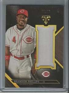 2016 Topps Triple Threads Brandon Phillips Jersey Card #ed 31/36 - Picture 1 of 2