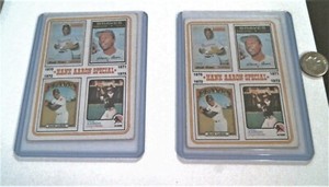 1974 Topps #6 HANK AARON Aaron Special 1970-1973 -Ungraded