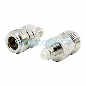 1x Conector Coaxial Recto Adaptador N Jack Hembra a FME Hembra 50ohm Recto - Imagen 1 de 5
