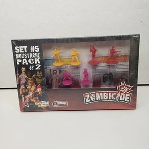 Zombicide Set 5 Baffi Pack #2 Kickstarter GUG0073 Dick Leroy Paul Nuovo Sigillato - Foto 1 di 4