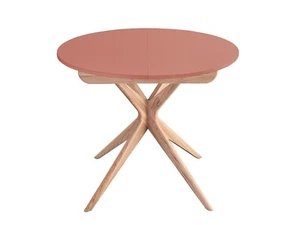Esszimmertisch ausziehbar JUBI Ø 90 MDF Esstisch Küchentisch Esszimmer - Bild 1 von 44