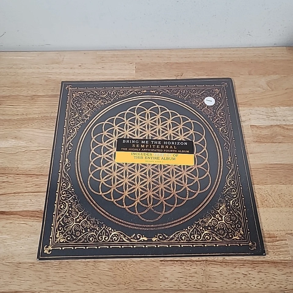 Bring Me The Horizon - Sempiternal CLEAR Vinyl LP Record RARE New Sealed - Image 1 of 4