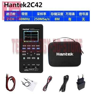 Hantek 2C42 Portable handheld small digital oscilloscope# 1pcs New In Box - Image 1 of 2