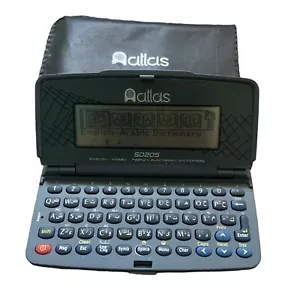 Dizionario elettronico Atlas SD205 inglese arabo francese testato e funzionante - Foto 1 di 6