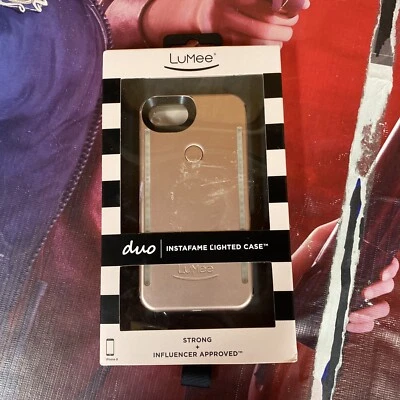 Funda iluminada Lumee Duo Instagrams para iPhone 6/6s/7/8 usada Foto 1 de 4