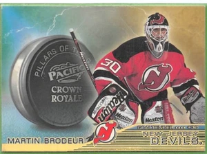 1998-99 Crown Royale Pillars of the Game #16 Martin Brodeur  **  NJ Devils  ** - Picture 1 of 2
