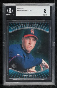 1996 SP Darin Erstad #4 BGS 8 Rookie RC
