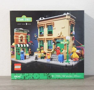 LEGO 21324 Ideas 123 Sesame Street Building Set Retired New Sealed - Picture 1 of 2