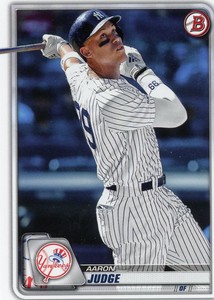 2020 Bowman #2 Aaron Judge Excellent