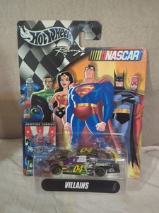 Hot Wheels Racing Justice League Villains Joker DieCast Car MOC Mattel 2004