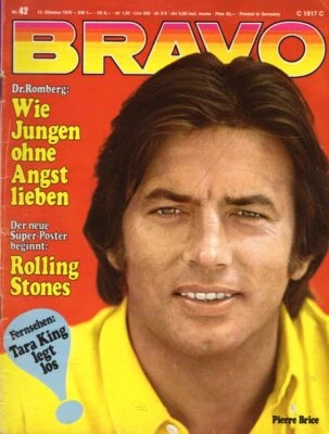 BRAVO 42/1970 - PIERRE BRICE, ELVIS PRESLEY, JAMES DEAN, ROLLING STONES, KINKS - Image 1 of 2