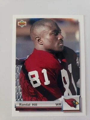 1992 Upper Deck Gold Football Card #G28 Randal Hill - Image 1 of 2