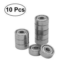 10Pcs 5mm Bearing Small Metal Bearings Premium Ball Roller - Picture 1 of 11