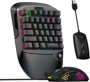 Gaming 2.4GHz One Handed Keyboard and Mouse Combo GameSir VX2 AimSwitch Wireless - Picture 1 of 12