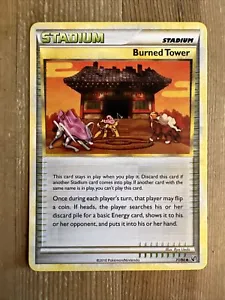 Burned Tower - 71/90 - Suicune Entei Raikou HGSS Undaunted  Pokemon Card - NM - Picture 1 of 2