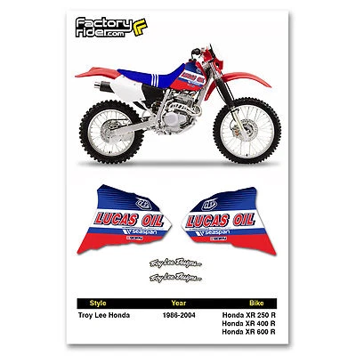 1986-2004 HONDA XR 250R/400R/600R  Graphics kit  by Enjoy MFG - Image 1 of 4