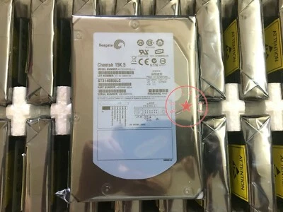 SEAGATE ST3146855LC 146GB 15K 80 pin U320 SCSI HARD DRIVE - Image 1 of 2