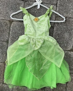 Disney Parks Autentico Campanellino Pixie Fata Vestire Costume Halloween XS 4-5 - Foto 1 di 4