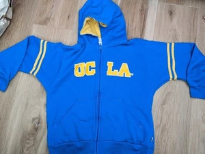 Third Street U.C.L.A. Hoodie Youth 10/12 Full Zip Made In USA - Picture 1 of 3