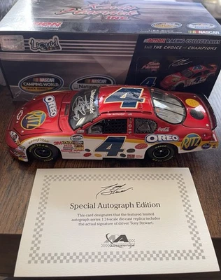 1 of 236 Liquid Color 2010 Tony Stewart #4 Oreo Ritz 1:24 Limited Edition - Image 1 of 4
