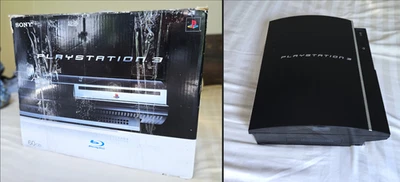 Sony PlayStation 3 PS3 CECHA01 Backwards Compatible Fat 60GB Console +Box TESTED - Image 1 of 4