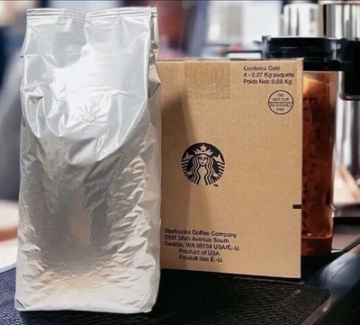 Новый 5 фунтов мешок Starbucks эспрессо кофе Beas последний 1 до восстановления цельные зерна - Изображение 1 из 4