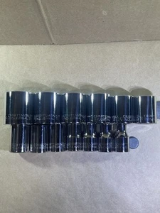 CRAFTSMAN INDUSTRIAL 6 PT 1/2” DRIVE SAE, SOCKET SET, 13 G2-K SOCKETS MADE USA - Picture 1 of 19