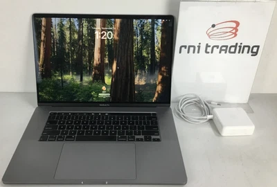 Apple MacBook Pro A2141 2019 16" I7-9750H 2.6GHz 16GB 512GB SSD Sequoia See Pics - Image 1 of 4