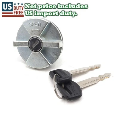 Fit 1960 – 1984 Toyota Land Cruiser BJ40 BJ42 FJ40 HJ45 HJ47 Fuel Tank Cap & Key - Image 1 of 4